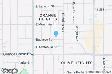 Map image of the property - 595 Buckeye St