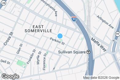 Map image of the property - 107 Perkins St