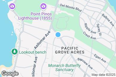 Map image of the property - Ocean View at Pacific Grove Apartments