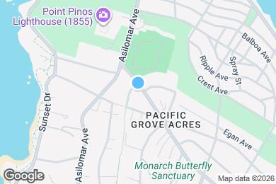 Map image of the property - Ocean View at Pacific Grove