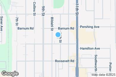 Map image of the property - 3129 10th St