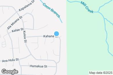 Map image of the property - 9938 Kahana St