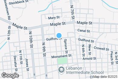 Map image of the property - 762 Guilford St