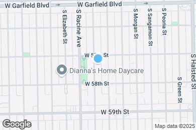 Map image of the property - 5717 S May St