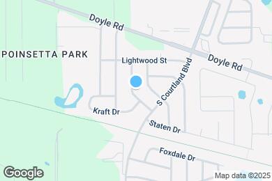 Map image of the property - 215 Hedgewood Ave