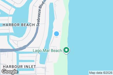 Map image of the property - 1630 S Ocean Ln