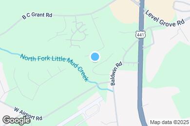 Map image of the property - 122 Crown Point Dr