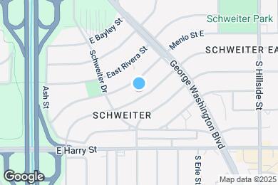 Map image of the property - 2448 E Aloma St