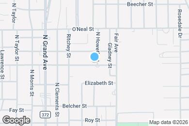 Map image of the property - 901 N Howeth St
