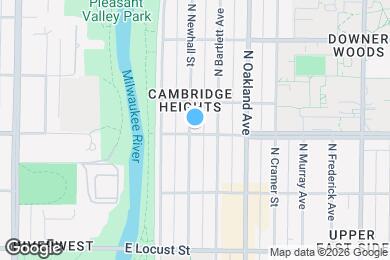 Map image of the property - 3104 N Newhall St