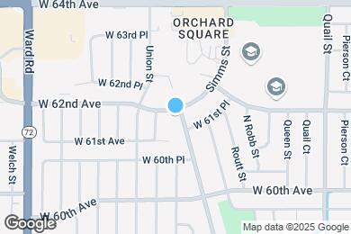 Map image of the property - 6155 Simms St
