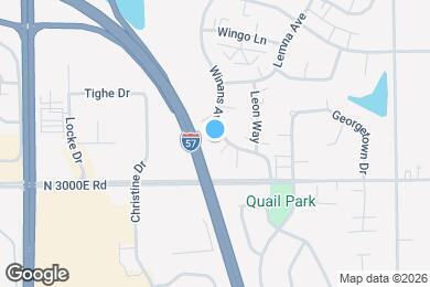 Map image of the property - 1249 James Ct