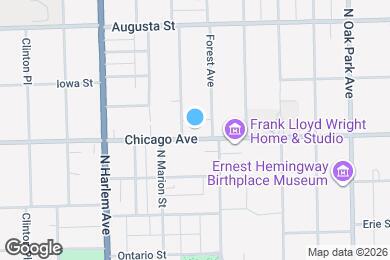 Map image of the property - 1018 Chicago Ave