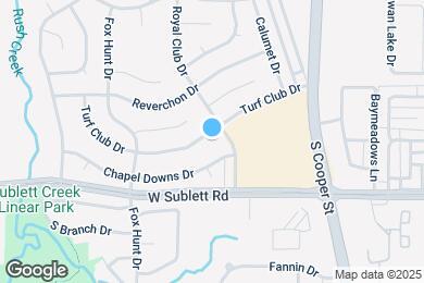 Map image of the property - 2106 Turf Club Dr