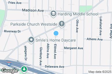 Map image of the property - 2143 Eldred Ave