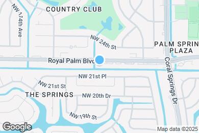 Map image of the property - 10922 Royal Palm Blvd