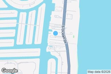Map image of the property - 3113 S Ocean Dr