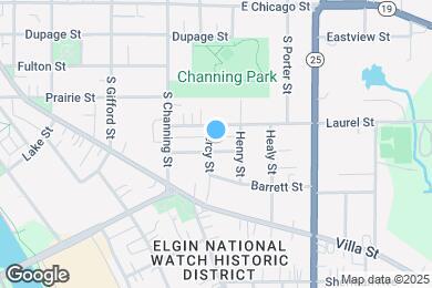 Map image of the property - 482 Stella St