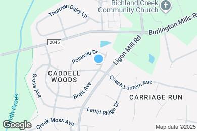 Map image of the property - 8701 Poteat Dr
