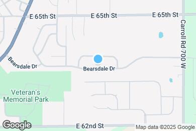 Map image of the property - 12408 Bearsdale Dr