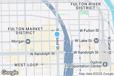 Map image of the property - 210 N Halsted St