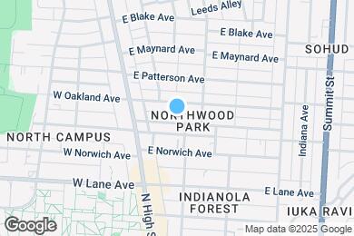 Map image of the property - 70 E Northwood Ave