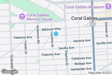 Map image of the property - 642 Valencia Ave