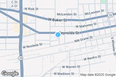 Map image of the property - 113 Pearl St