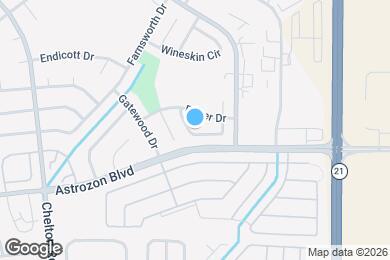 Map image of the property - 2320 Bruno Cir