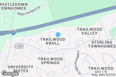 Map image of the property - 2001 Deep Forest Trail