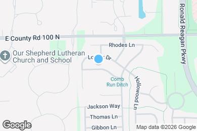 Map image of the property - 9692 Stonewall Ln