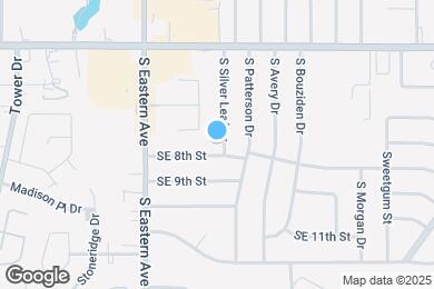 Map image of the property - 809 S Silver Leaf Dr