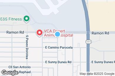 Map image of the property - 3715 E Calle de Ricardo