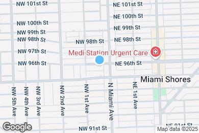 Map image of the property - 46 NW 96th St