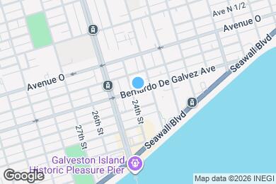 Map image of the property - 2319 Bernardo De Galvez Ave