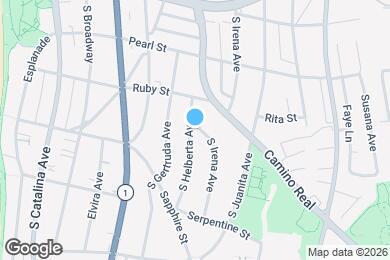 Map image of the property - 518 S Helberta Ave