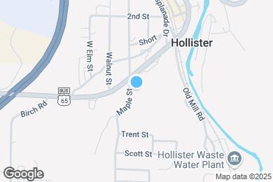 Map image of the property - 2972 Maple Street Hollister MO