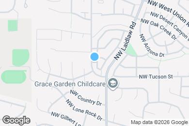 Map image of the property - 4171 NW Chaparral Terrace
