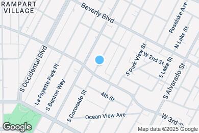 Map image of the property - 268 4/6 S Coronado St