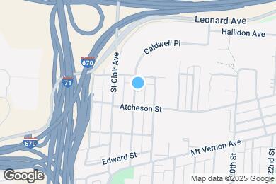 Map image of the property - 466 N Garfield Ave