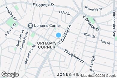 Map image of the property - 614 Columbia Rd