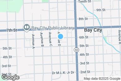 Map image of the property - 1500 6th St