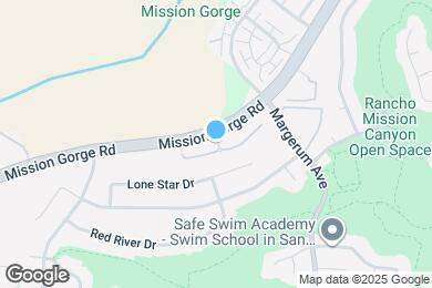 Map image of the property - 7647 Mission Gorge Rd