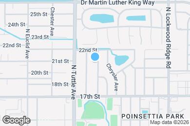 Map image of the property - 2033 Dodge Ave
