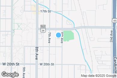 Map image of the property - 1827 6th Ave