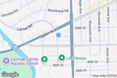 Map image of the property - 7233 38th Pl