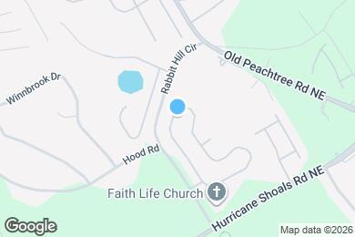 Map image of the property - 2087 Peach Shoals Cir