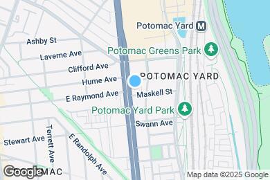 Map image of the property - The Station At Potomac Yard Apartments