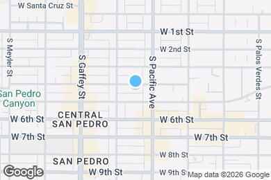 Map image of the property - 551 W 4th St
