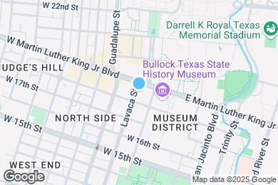 Map image of the property - 1801 Lavaca St